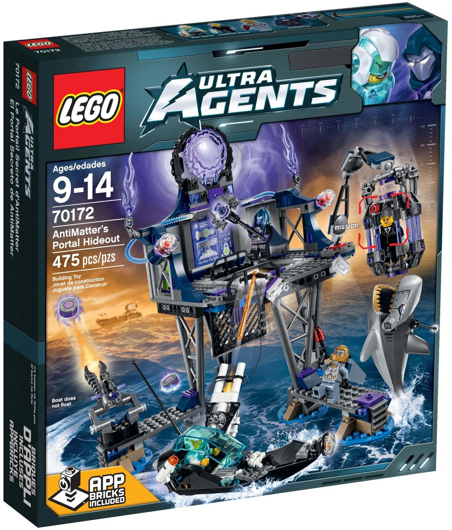 Super Spy: Reverse Matter Transmission Base 乐高 LEGO 70172 image 5