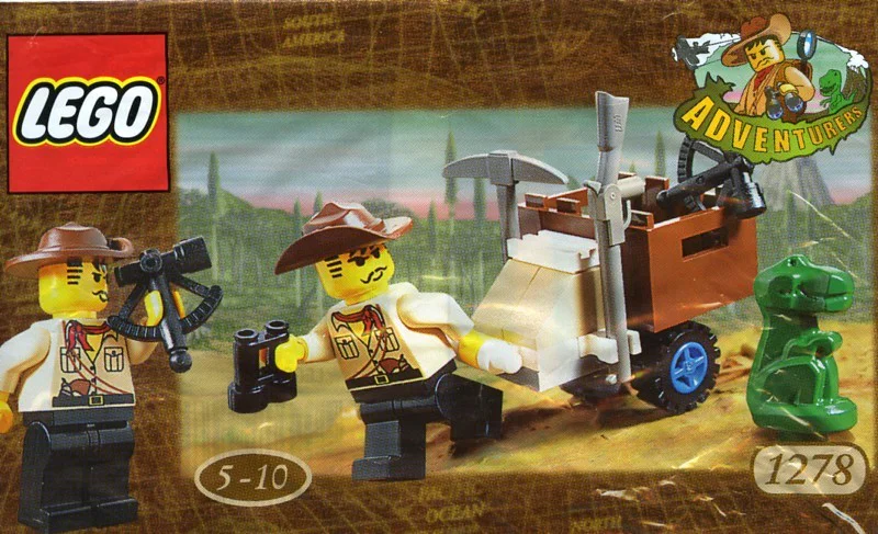 Adventure: Johnny and the Dinosaur Babies 乐高 LEGO 5903 image 1