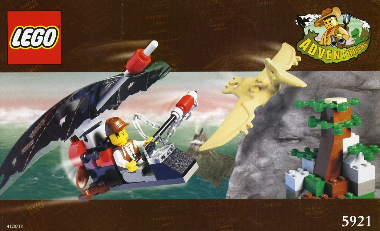 Expedition: Wing Dragon and glider 乐高 LEGO 5921 image 1