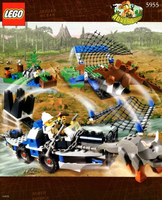 Adventure: Dinosaur roundup 乐高 LEGO 5955 image 1