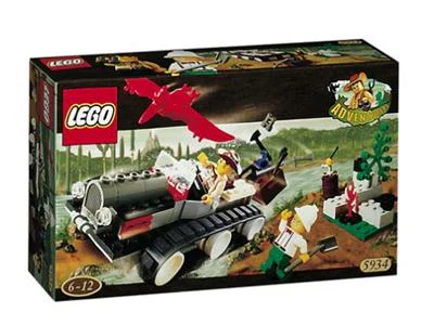 Adventure: Land and land dual-use tracked vehicle 乐高 LEGO 5934 image 2