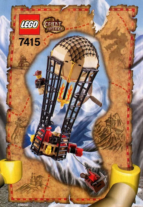 Adventure: Thermal balloon ship 乐高 LEGO 7415 image 1