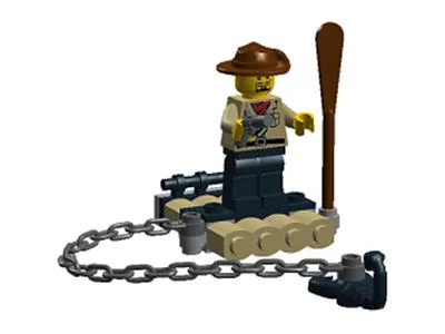 Adventure: Johnny and Bamboo Raft 乐高 LEGO 3020