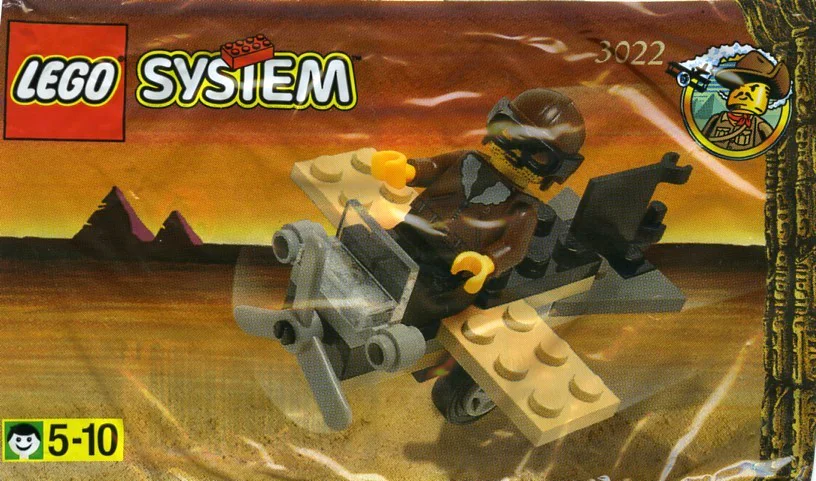 "Exploration: Harry and the Adventurer Plane" 乐高 LEGO 3022 image 1