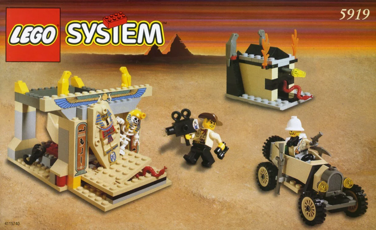 Treasure Hunt: Tomb of Treasure, Valley of Kings 乐高 LEGO 3722 image 2