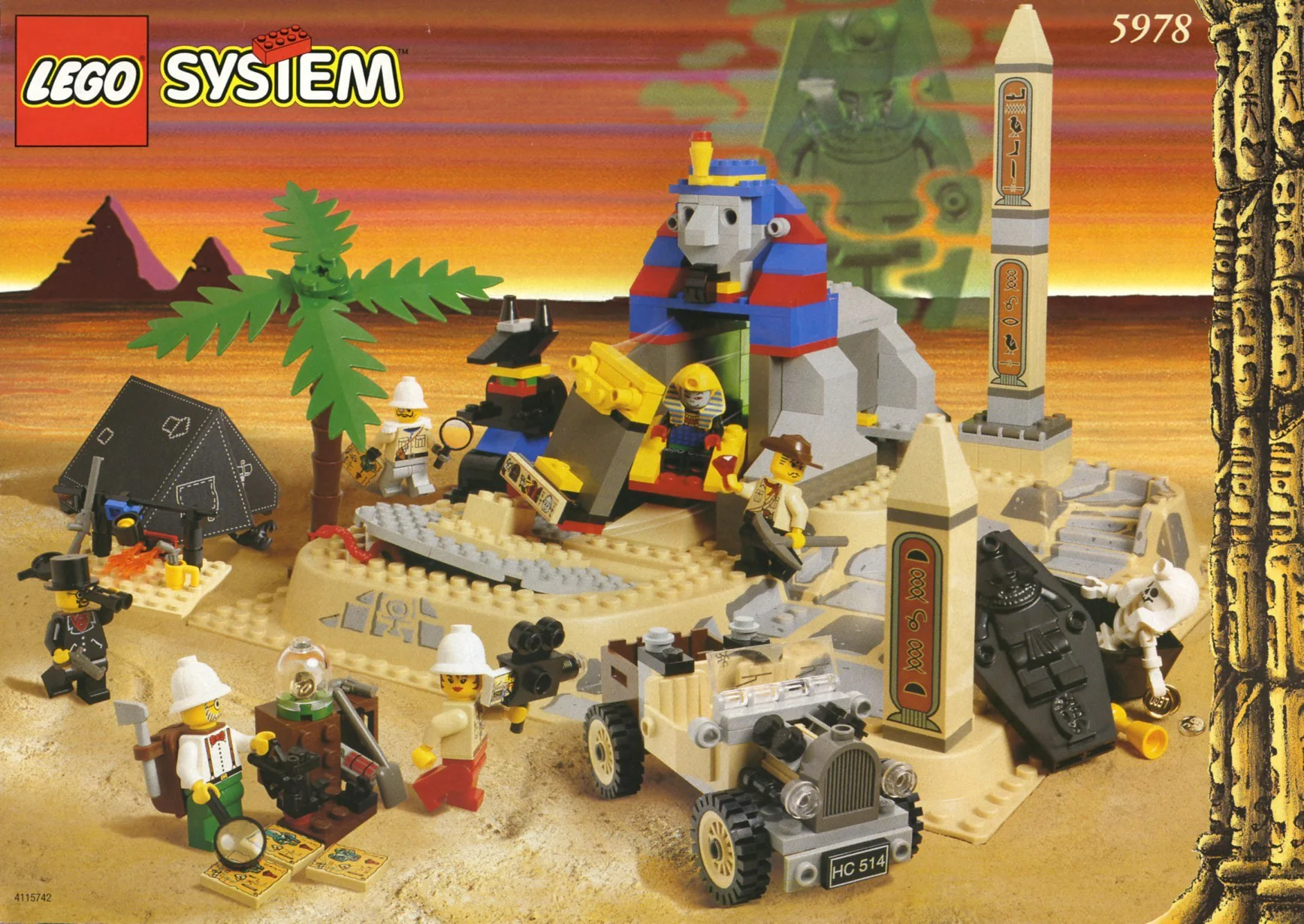 Adventure: The secret of the Sphinx 乐高 LEGO 5978 image 1