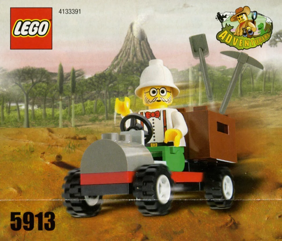 Adventure: Dr. Chiloi's car 乐高 LEGO 5913 image 1