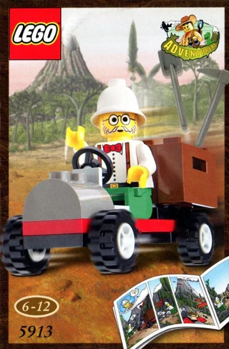 Adventure: Dr. Chiloi's car 乐高 LEGO 5913 image 2