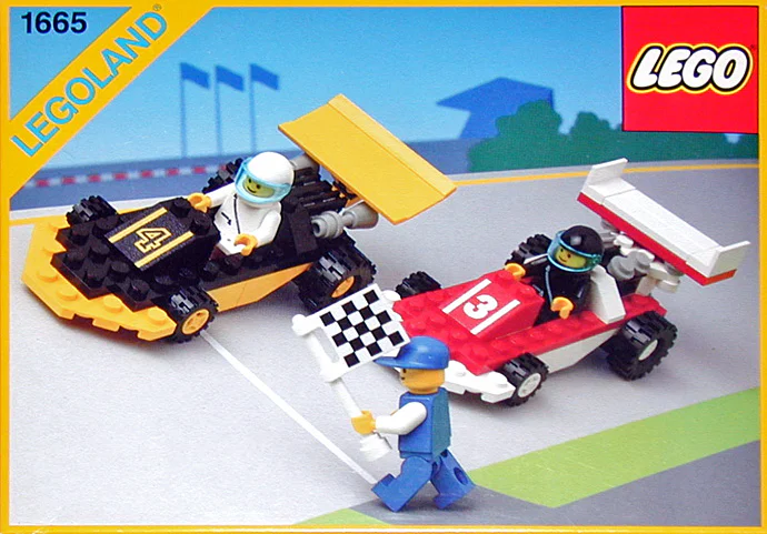 Formula Racing: Duelling Trackmates 乐高 LEGO 1665 image 1