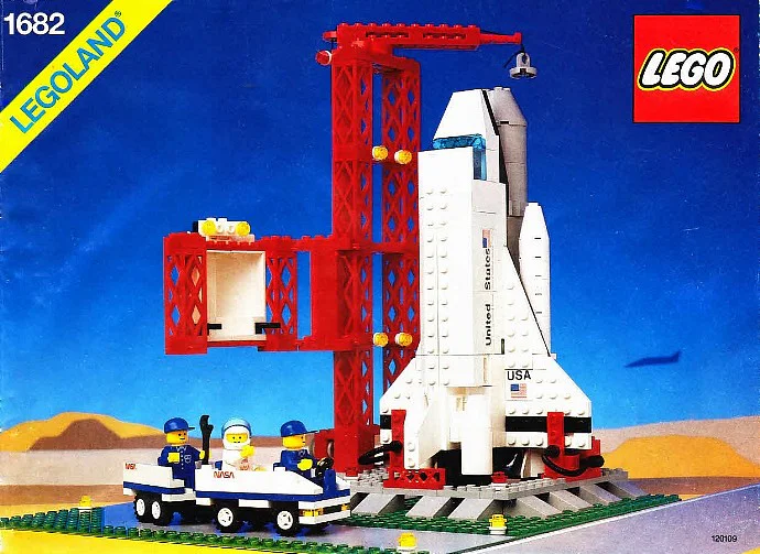 Flight: space launch station 乐高 LEGO 1682 image 1