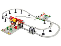 Orbital traffic: classic cities: airport light tracks