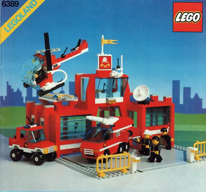 Fire Department: Fire Command Center 乐高 LEGO 6389 image 1