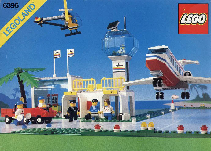 Flight: Classic City: International Airport 乐高 LEGO 6396 image 1