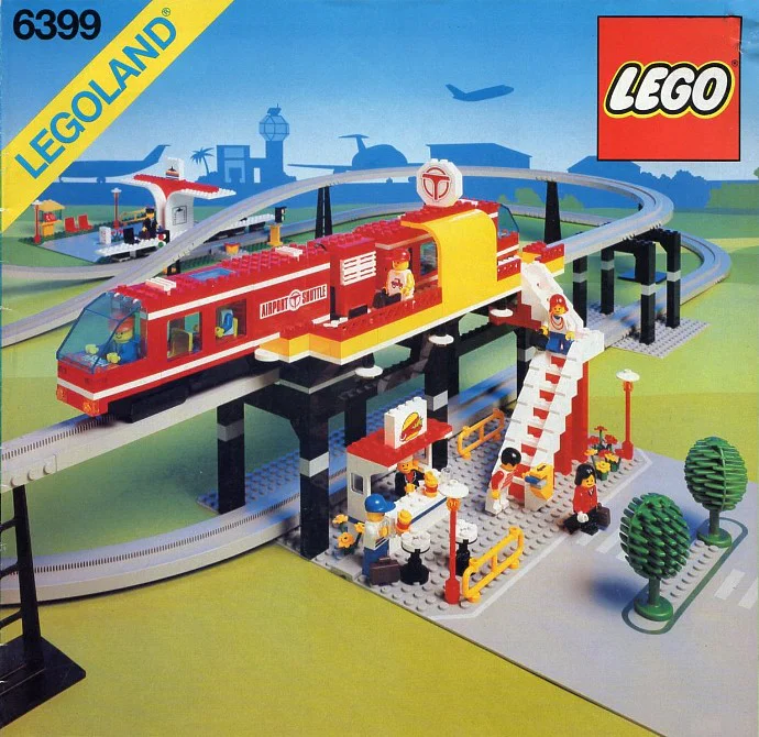 Orbital traffic: classic cities: airport light tracks 乐高 LEGO 6399 image 1