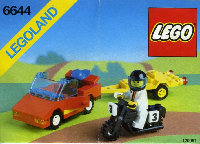 Vehicles: sports and locomotives 乐高 LEGO 6644 image 1