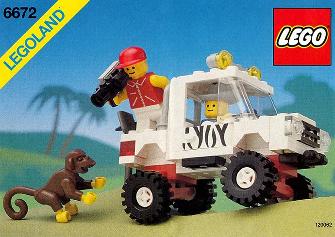 Vehicles: Wildlife park vehicles 乐高 LEGO 6672 image 1