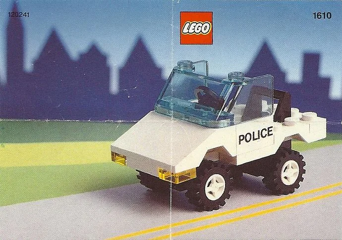 Police: Police Car 乐高 LEGO 1610 image 1