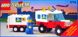 Aviation maintenance vehicle with trailer