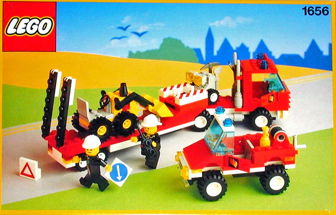 Fire: Road evacuation rescue team 乐高 LEGO 1656 image 1