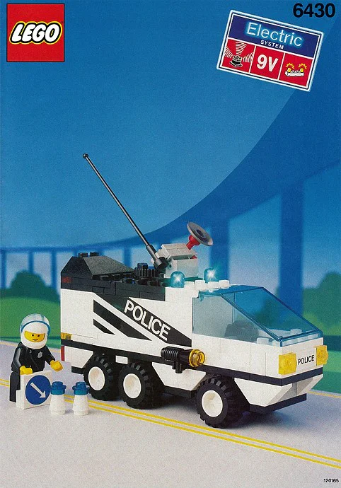 Police: night patrol vehicle 乐高 LEGO 6430 image 1
