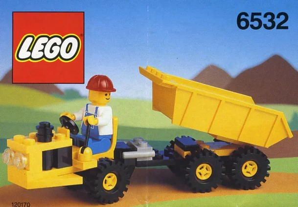 Construction: mud truck 乐高 LEGO 6532