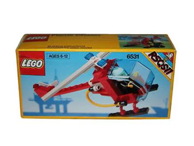 Fire: fire helicopters 乐高 LEGO 6531 image 2