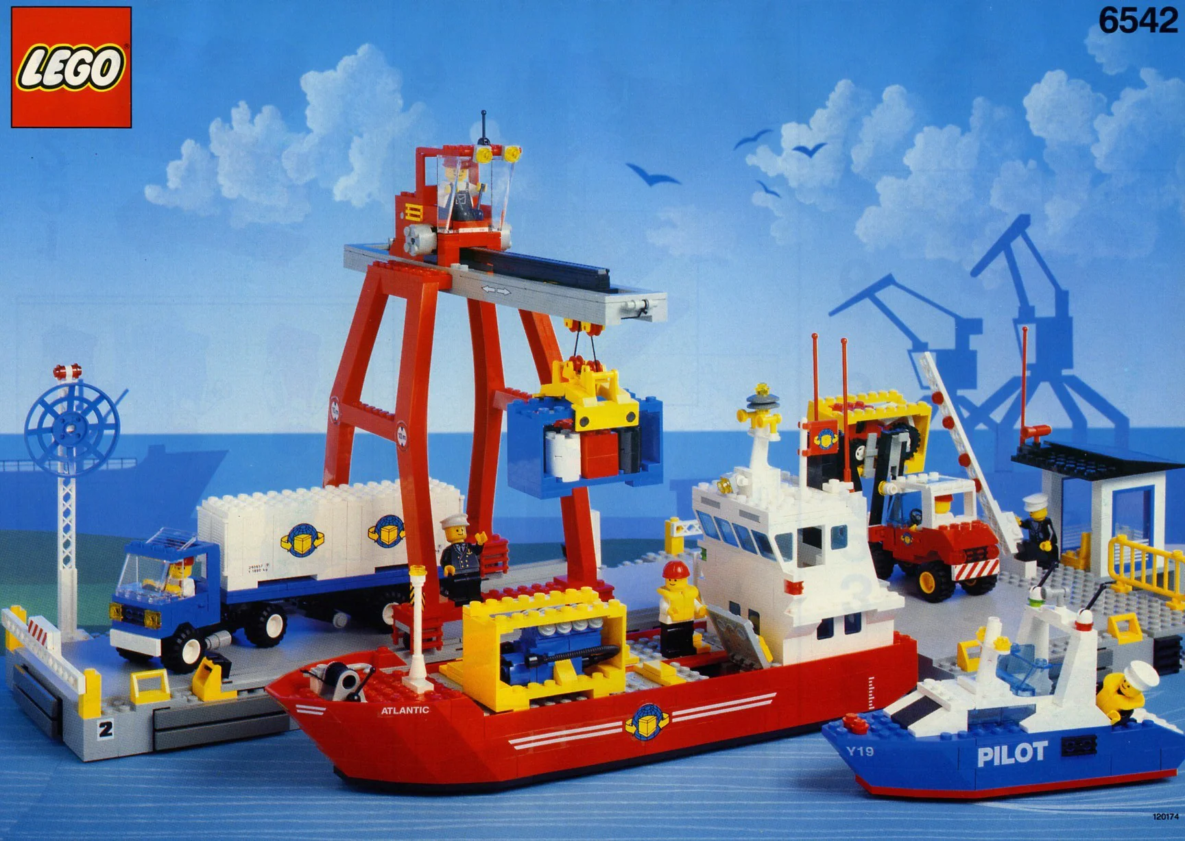 Vessel: Loading at the harbor. 乐高 LEGO 6542 image 1