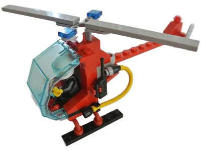 Fire: fire helicopters 乐高 LEGO 6531 image 3