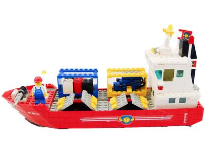 Vessel: Loading at the harbor. 乐高 LEGO 6542 image 2