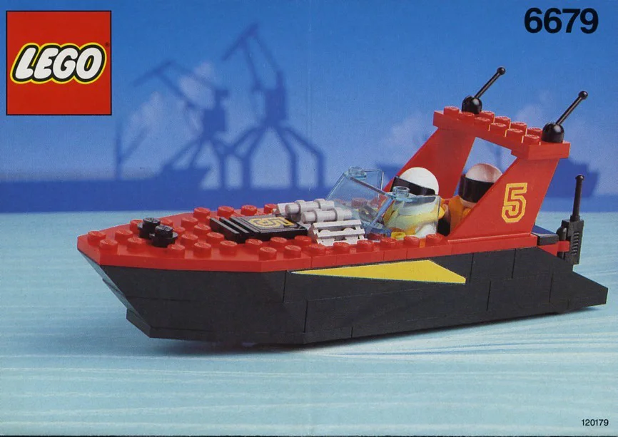 Vessel: Black Shark Number 乐高 LEGO 6679 image 1