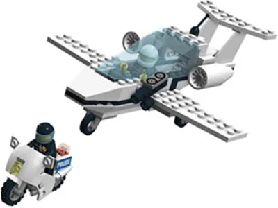 Police: patrol aircraft 乐高 LEGO 1895