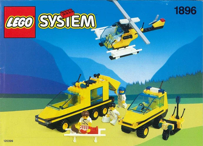 Emergency Response: Emergency Rescue Team 乐高 LEGO 1896 image 1