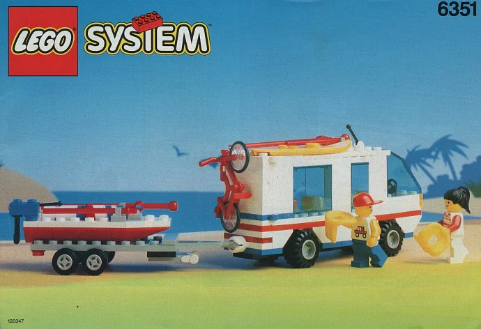 Leisure: camper 乐高 LEGO 6351 image 1