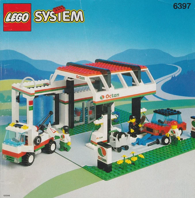 Convenience Store: Gas Station and Car Wash Service 乐高 LEGO 6472 image 2