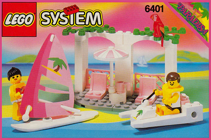 Paradise Getaway: Happy Vacation Beach Bungalow 乐高 LEGO 6401 image 1