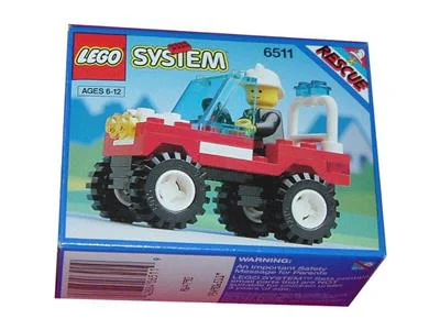 Fire Department: Fire Chief's Car 乐高 LEGO 6511 image 2