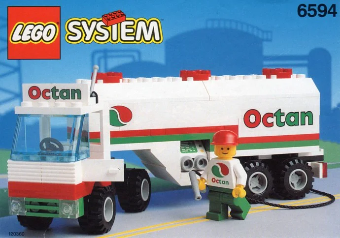 Vehicle: Oil Tanker 乐高 LEGO 6594 image 1