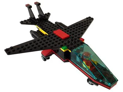 Flight: midnight transport aircraft 乐高 LEGO 1687 image 2