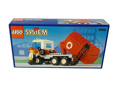 Public maintenance: recovery truck LEGO 6668 image 4