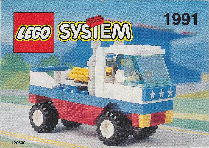 Racers: classic cities: track maintenance vehicles 乐高 LEGO 1991 image 1