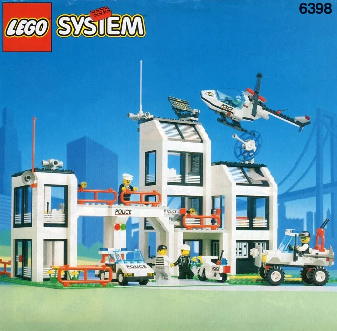 Police: Police Central Management Headquarters 乐高 LEGO 6398 image 1