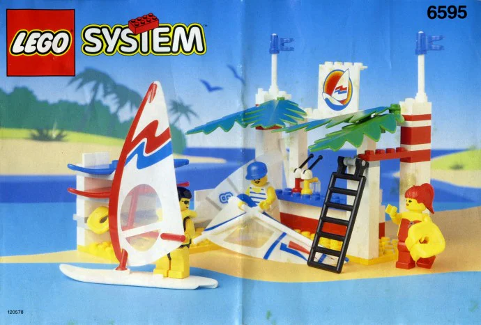 Leisure: surfing cabins 乐高 LEGO 6595