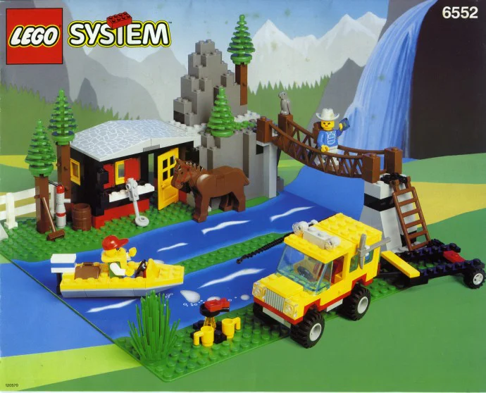 Leisure: Stone Campground 乐高 LEGO 6552 image 1