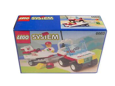 Vessel: Speedboat Connection Car 乐高 LEGO 6663 image 3