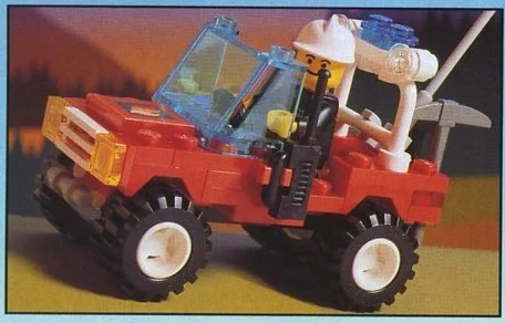 Fire: fire patrol vehicle 乐高 LEGO 1702 image 1