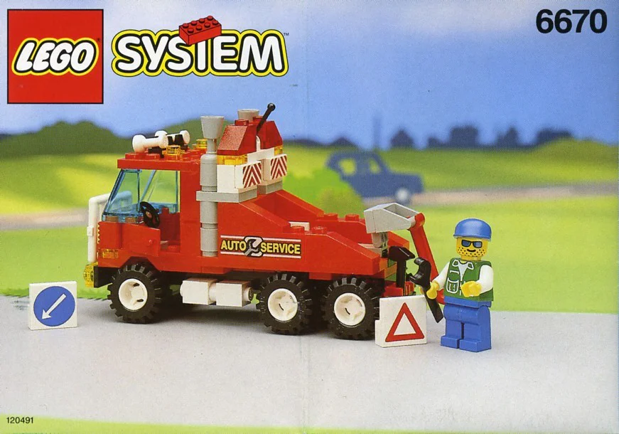 Vehicle: Road Rescue Vehicle LEGO 6670 image 1