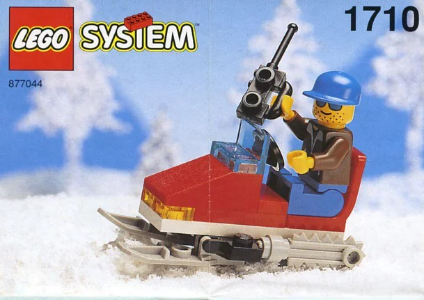Recreational: Snowmobile, Ski Lift LEGO 1730 image 1