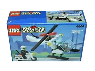 Police: helicopter police 乐高 LEGO 6664 image 2