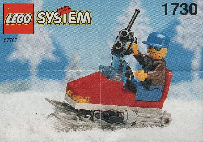 Recreational: Snowmobile, Ski Lift LEGO 1730 image 2