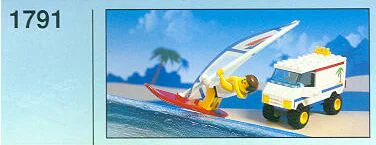 Leisure: sailboards and vans 乐高 LEGO 1791 image 1